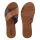 Klapki Melissa Essential Cross Slide 38071/BU403 Brown/Burgundy - małe zdjęcie