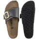 Klapki Birkenstock Catalina Cushion Buckle Metallic Black 1033036  - małe zdjęcie