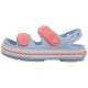 Sandałki Crocs Crocband Cruiser Sandal Blue Frost/Guava 209424-4XQ - małe zdjęcie
