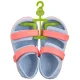 Sandałki Crocs Crocband Cruiser Sandal Blue Frost/Guava 209424-4XQ - małe zdjęcie