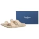 Klapki Pepe Jeans Ocean Studs W Chalk White PLS700005 837 - małe zdjęcie