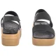 Sandały Crocs Brooklyn Low Wedge W Black/Cashew 206453-0RI - małe zdjęcie