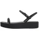 Sandały Crocs Miami Platform Y Strap Sandal Black 212012-001  - małe zdjęcie
