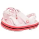 Sandałki Crocs Crocband Cruiser Neon Band Sandal Kid's Bubble Ice/Pink Blast 213346-7DE - małe zdjęcie