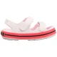 Sandałki Crocs Crocband Cruiser Neon Band Sandal Kid's Bubble Ice/Pink Blast 213346-7DE - małe zdjęcie