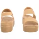 Sandały Crocs Brooklyn Low Wedge W Cashew/Cashew 206453-2NC - małe zdjęcie
