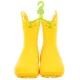 Kalosze Crocs Handle It Rain Boot Kid's Yellow 211056-730 - małe zdjęcie