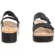 Klapki Crocs Brooklyn Buckle Matte Wrap Lw Black/Cashew 212408-0RI - małe zdjęcie