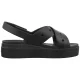 Sandały Crocs Brooklyn 4u Cross Strap Sandal Black 212254-001 - małe zdjęcie