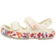 Sandałki Crocs Crocband Cruiser Glow Confetti Sandal Kids Summit White/Guava 212528-2MK - małe zdjęcie