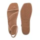 Sandały Crocs Miami Ankle Strap Sandal Milk Chocolate 212256-2JJ - małe zdjęcie