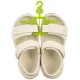 Sandałki Crocs Crocband Cruiser Glow Confetti Sandal Kids Summit White/Guava 212527-2MK - małe zdjęcie