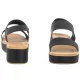 Sandały Crocs Brooklyn Matte Wrap Low Wedge Black/Cashew 211802-0RI - małe zdjęcie