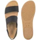 Sandały Crocs Brooklyn Matte Wrap Low Wedge Black/Cashew 211802-0RI - małe zdjęcie