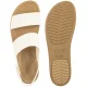 Sandały Crocs Brooklyn Matte Wrap Low Wedge Chalk/Tan 211802-00O - małe zdjęcie