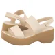 Sandały Crocs Brooklyn Sky Sandal Frappe/Cashew 212250-2MQ