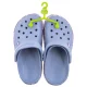 Klapki Crocs Crocband Glow Confetti Band Clog Kid's Blue Haze/Multi 212523-4ZA - małe zdjęcie