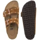 Klapki Birkenstock Arizona Rivet Border Mink 1031731 - małe zdjęcie