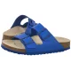 Klapki Birkenstock Arizona BS Ultra Blue Echt Leder 1031465 - małe zdjęcie
