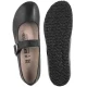 Baleriny Birkenstock Santa Clarita Black 1030709 Leather - małe zdjęcie