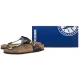 Japonki Birkenstock Gizeh BS Emboss Leather Black 1032863 - małe zdjęcie