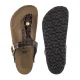 Japonki Birkenstock Gizeh BS Emboss Leather Black 1032863 - małe zdjęcie