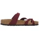 Klapki Birkenstock Mayari Zinfanden Leather 1032952 - małe zdjęcie