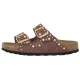 Klapki Birkenstock Arizona Rivet Border Pepper 1032876 - małe zdjęcie