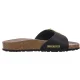 Klapki Birkenstock Madrid Big Buckle Python Black 1032965 - małe zdjęcie