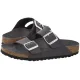 Klapki Birkenstock Arizona BS Velvet Gray Eco Leather 1032829 - małe zdjęcie