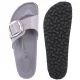 Klapki Birkenstock Madrid Big Buckle High-Shine Lavender Sky 1032921 - małe zdjęcie