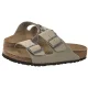Klapki Birkenstock Arizona BS Facec Khaki/Dark Brown OS 1033132 - małe zdjęcie