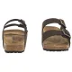 Klapki Birkenstock Arizona Wire Buckle Mocca Leather 1032761 - małe zdjęcie