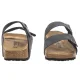 Klapki Birkenstock Arizona BS Charcoal Leather 1032435 - małe zdjęcie