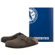 Klapki Birkenstock Boston Wire Buckle Mocca Leather 1032760 - małe zdjęcie