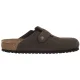Klapki Birkenstock Boston Wire Buckle Mocca Leather 1032760 - małe zdjęcie