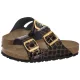 Klapki Birkenstock Arizona Emboss Leather Black 1032836 - małe zdjęcie