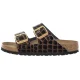 Klapki Birkenstock Arizona Emboss Leather Black 1032836 - małe zdjęcie