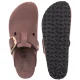 Klapki Birkenstock Boston Big Buckle Pepper Tonal FB Leather 1033010 - małe zdjęcie