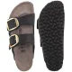 Klapki Birkenstock Arizona Big Buckle Python Black Eco Leather 1032881 - małe zdjęcie