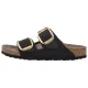 Klapki Birkenstock Arizona Big Buckle Python Black Eco Leather 1032881 - małe zdjęcie