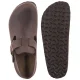Półbuty Birkenstock London BS Habana Leather 166533 - małe zdjęcie