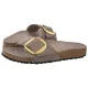 Klapki Birkenstock Madrid Big Buckle Python Gray Taupe 1032935 - małe zdjęcie