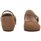 Baleriny Birkenstock Santa Clarita Dark Tea 1032676 Nubuck - małe zdjęcie