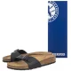 Klapki Birkenstock Madrid BS Black 0040791 Eco Leather - małe zdjęcie