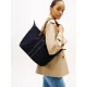 Torebka Tommy Hilfiger Popette Tote Corp AW0AW17706 0GY - małe zdjęcie