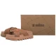 Klapki Melissa Cross M Lover Platform 37368/BU919 Brown/Brown - małe zdjęcie