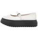 Baleriny Melissa Soft Ballerina Platform 37858/BP058 Black/White - małe zdjęcie