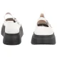 Baleriny Melissa Soft Ballerina Platform 37858/BP058 Black/White - małe zdjęcie