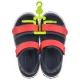 Sandałki Crocs Crocband Cruiser Sandal K Navy/Varsity Red 209423-4OT - małe zdjęcie